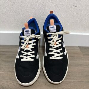 Vans Men's Black and Blue Sneakers Ultra Range size 14